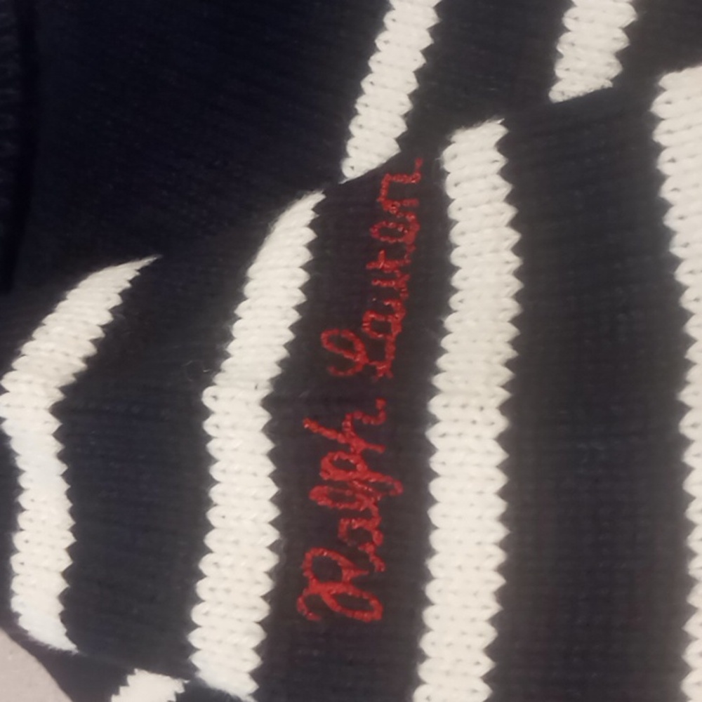 Polo Ralph Lauren Gorgeous Striped Cotton Sweater & Skirt Set NWT REDUCED - Picture 7 of 7